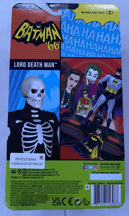 McFarlane Toys DC Retro Wave 8 Batman 1966 Lord Death Man Action Figure (15696)