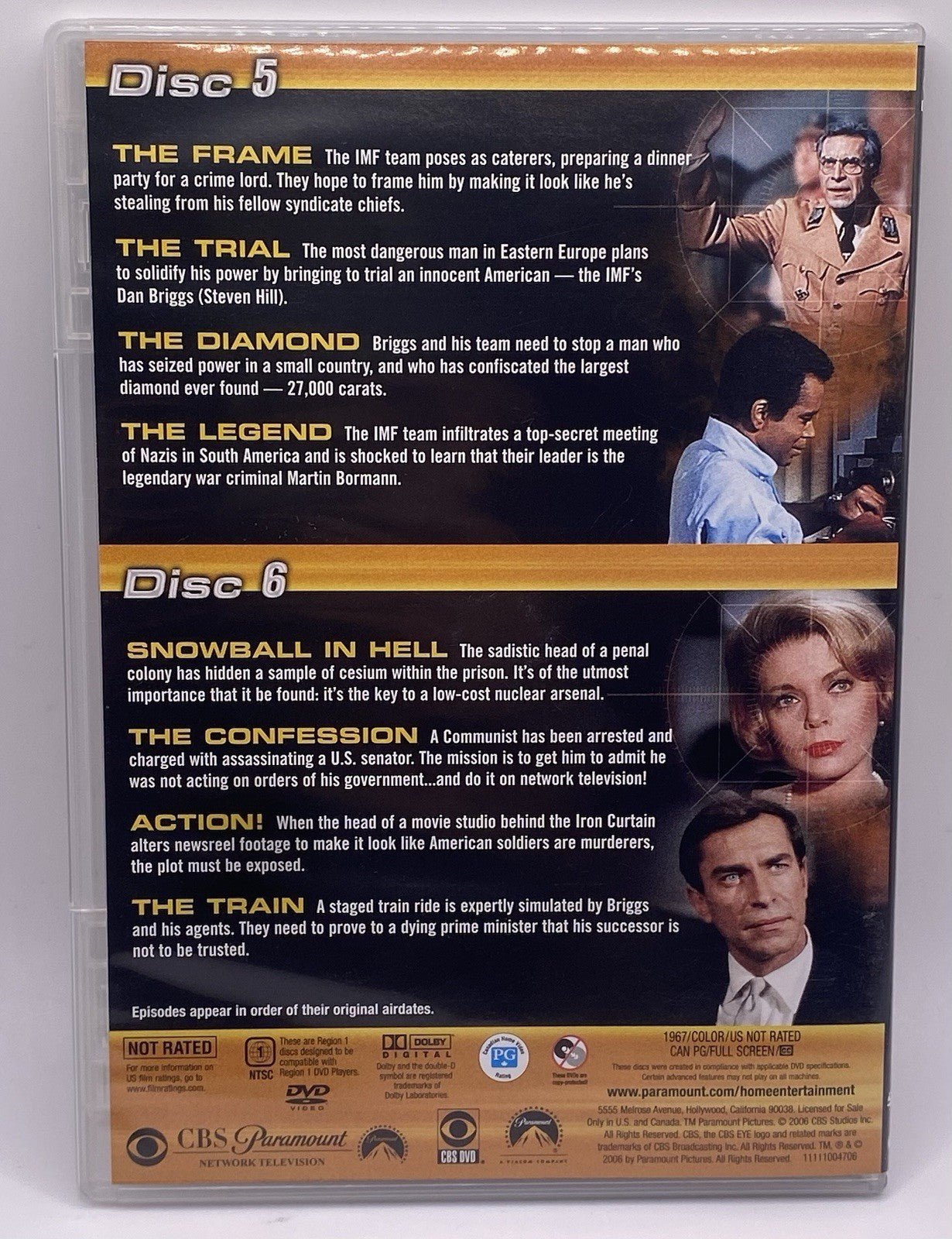Mission: Impossible: the Complete First TV Season (DVD, 1966)