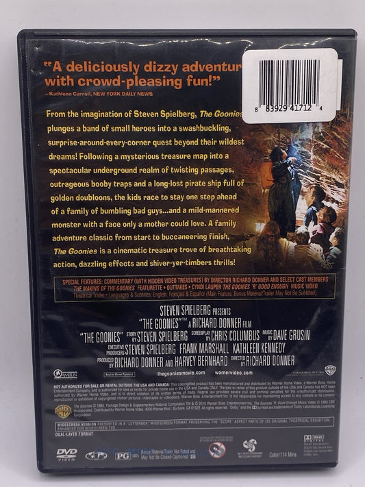 The Goonies (DVD, Widescreen, 2010) Classic Adventure