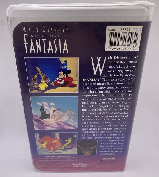 Walt Disney's Masterpiece Fantasia (VHS, 1991)