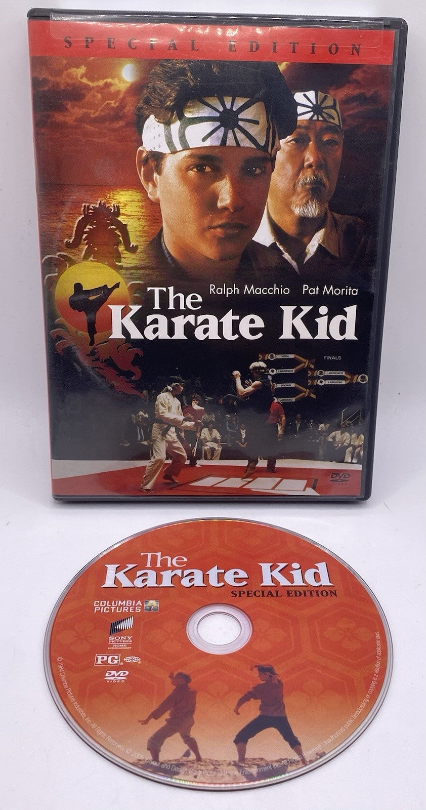 The Karate Kid (DVD, 1984) (tested Still Playable !)