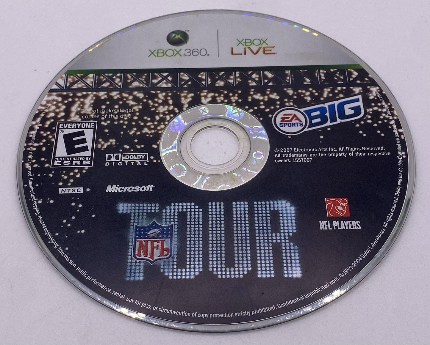 NFL Tour - Microsoft Xbox 360 (tested)