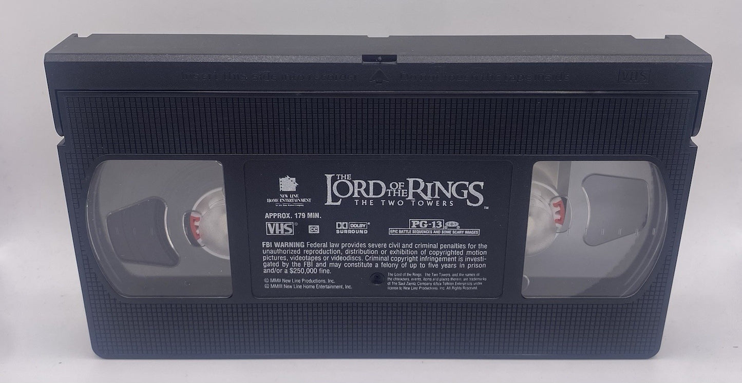 Lord of the Rings: the Two Towers (VHS, 2002)