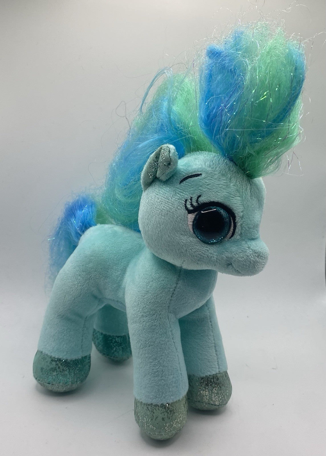 Ty Beanie Boos TOPAZ the Horse 7" Beanbag Plush Stuffed Toy w/ Glitter Eyes