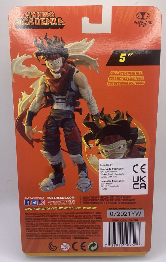My Hero Academia Stain 5” Action Figure Funimation McFarlane New