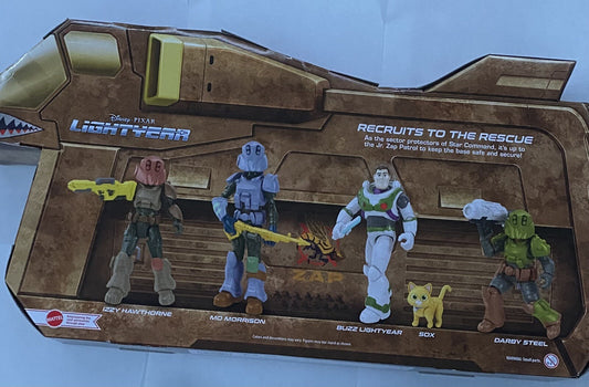 Disney Pixar Lightyear Recruits to the Rescue 5 Figure Multi-Pack Brand New