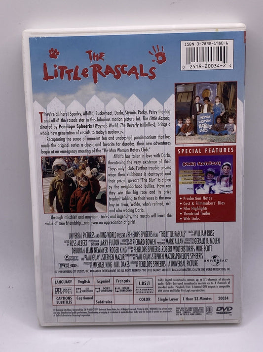 The Little Rascals (DVD, 1994)