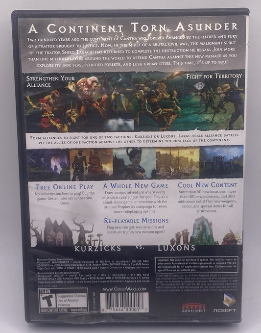 Guild Wars Factions PC Complete in Box