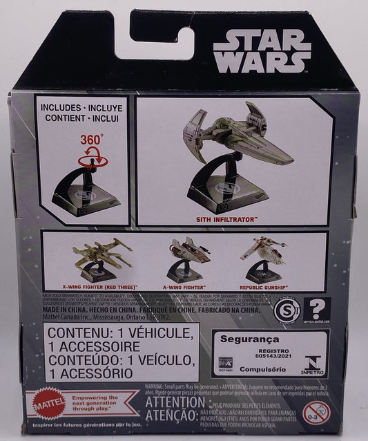 star wars sith infiltrator Hot Wheels Starship Select #20