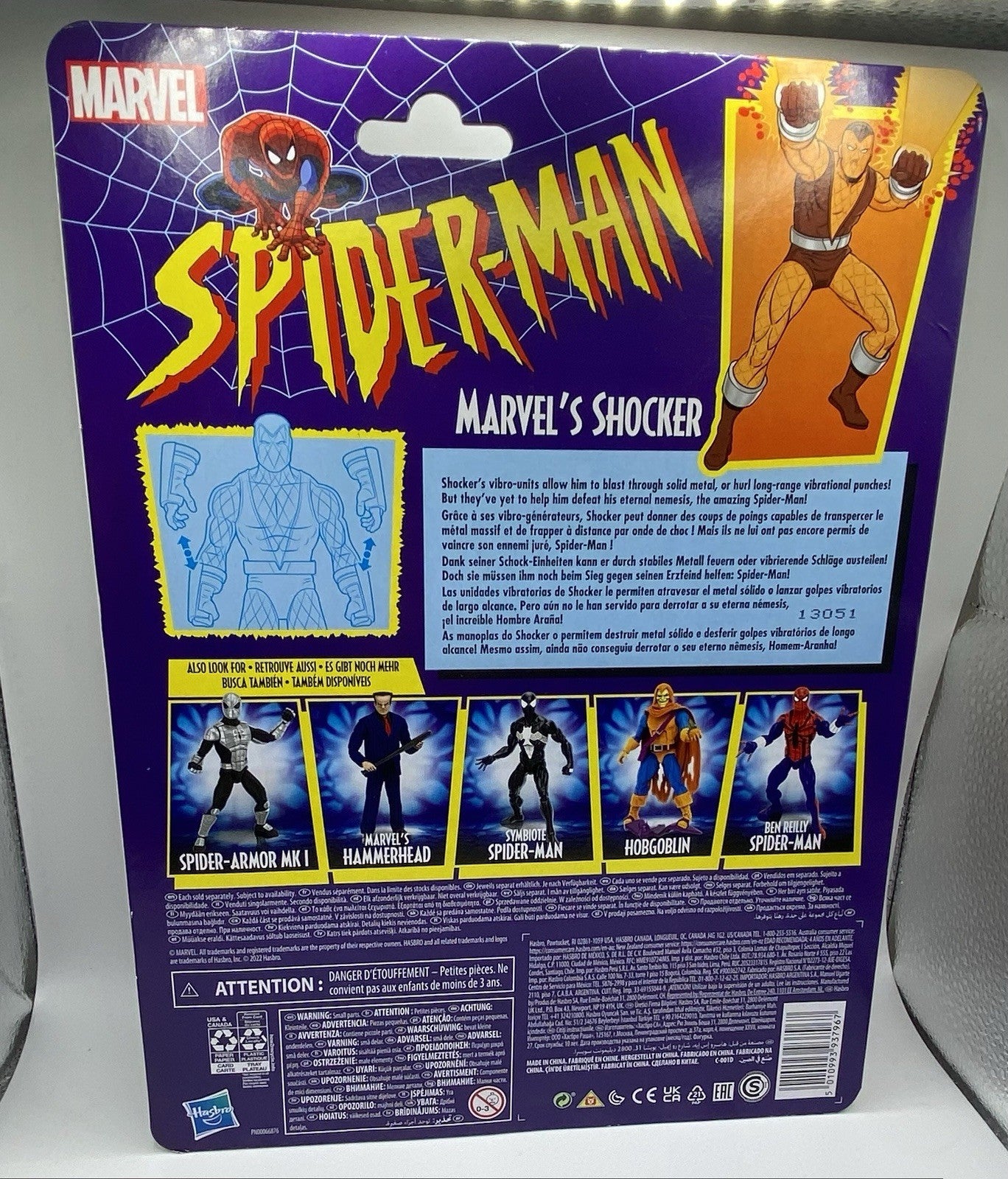 Hasbro Marvel Legends Retro Spider-Man Series 6 inch Action Figure