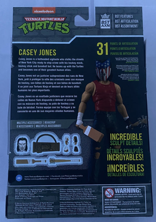 Teenage Mutant Ninja Turtles Casey Jones Urban Legends Action Figure