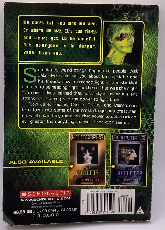 Invasion (Animorphs #1) by K. A. Applegate (2011, Trade Paperback)