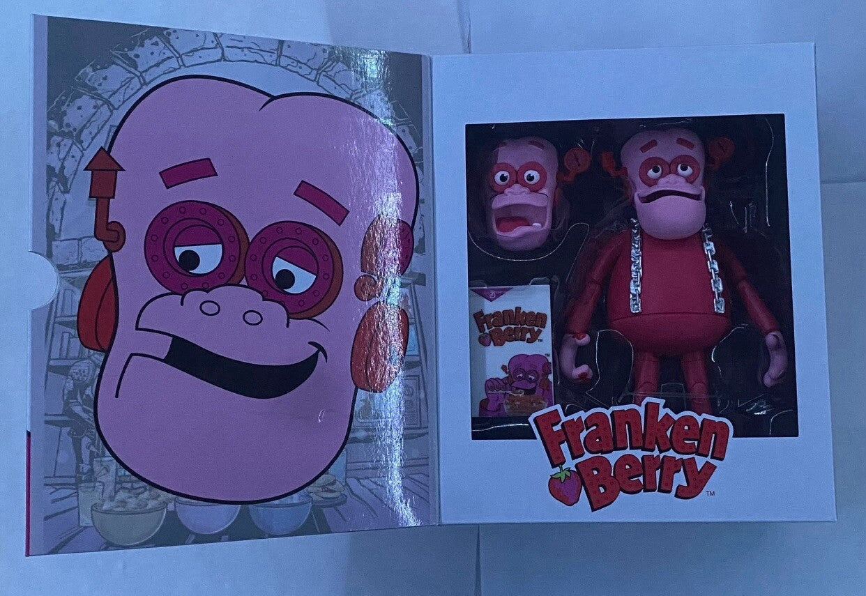 Jada Toys 6 Inch General Mills Franken Berry Action Figure - Pink