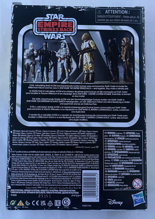 Star Wars Empire Strikes Back Zuckuss and 4-LOM Retro Collection 2-Pack 2023