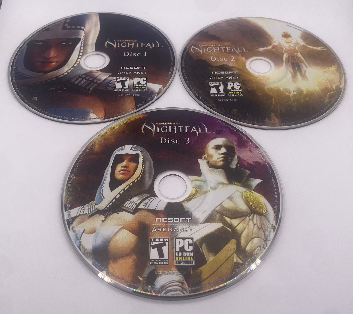 Guild Wars Bundle Of 3 PC GAMES