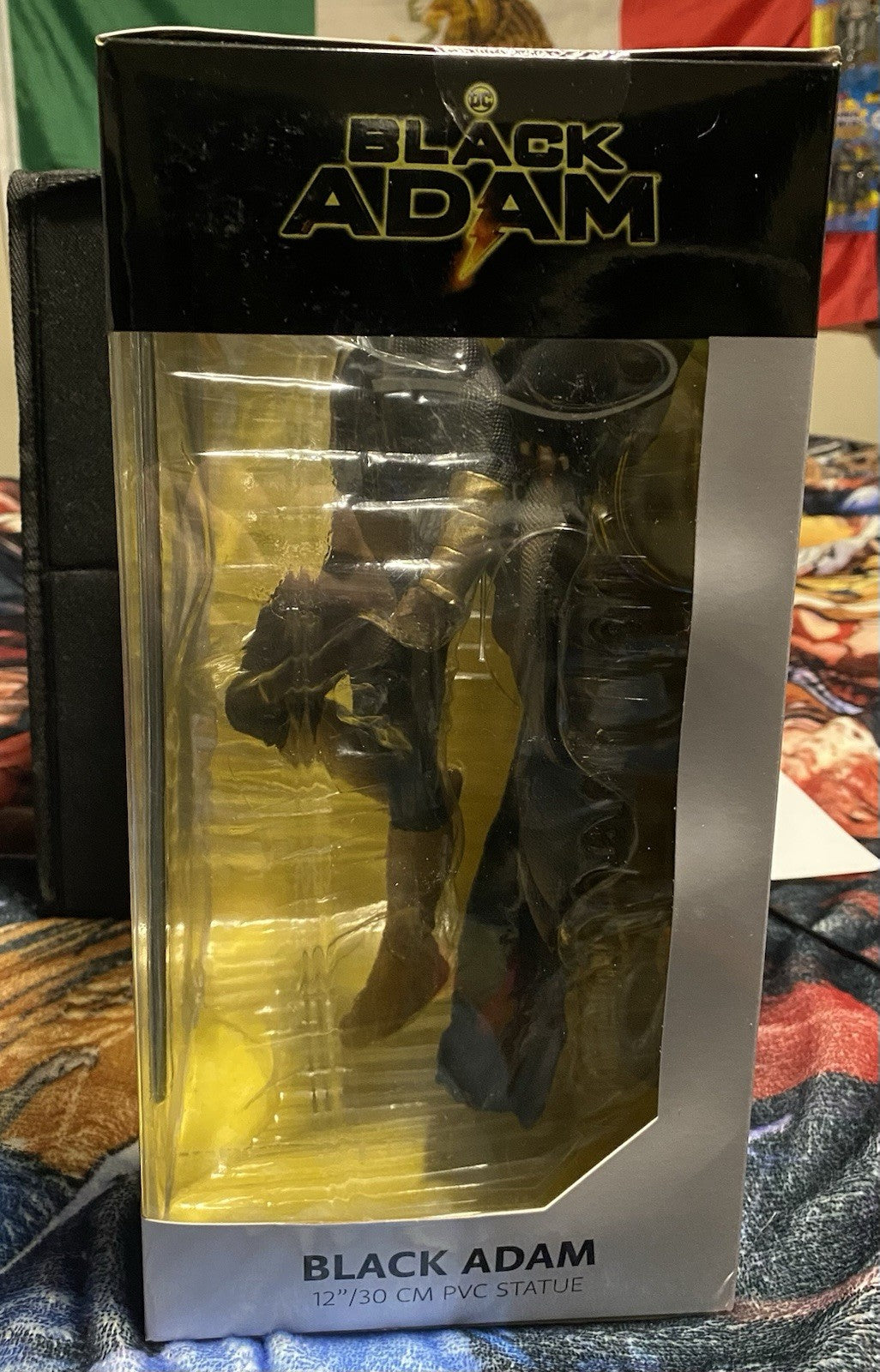 DC Direct Black Adam 12" PVC Statue Figure Movie The Rock Mcfarlane 2022 Sealed