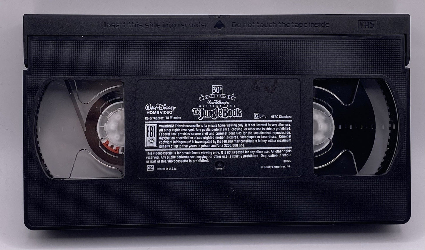 The Jungle Book (VHS, 1997, 30th Anniversary Limited Edition)
