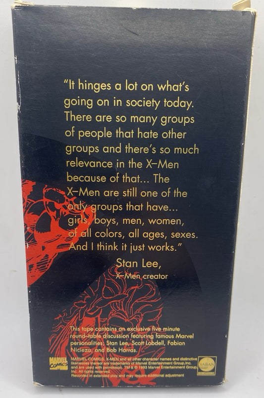 X-Men - Night of the Sentinels (VHS, 1992) Tested !