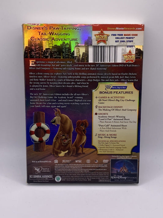 Oliver & Company (DVD, 1988)
