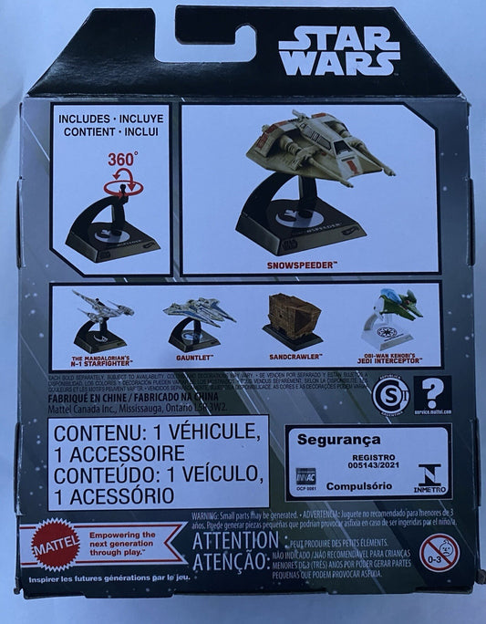 Hot Wheels Star Wars Starships Select : Snowspeeder