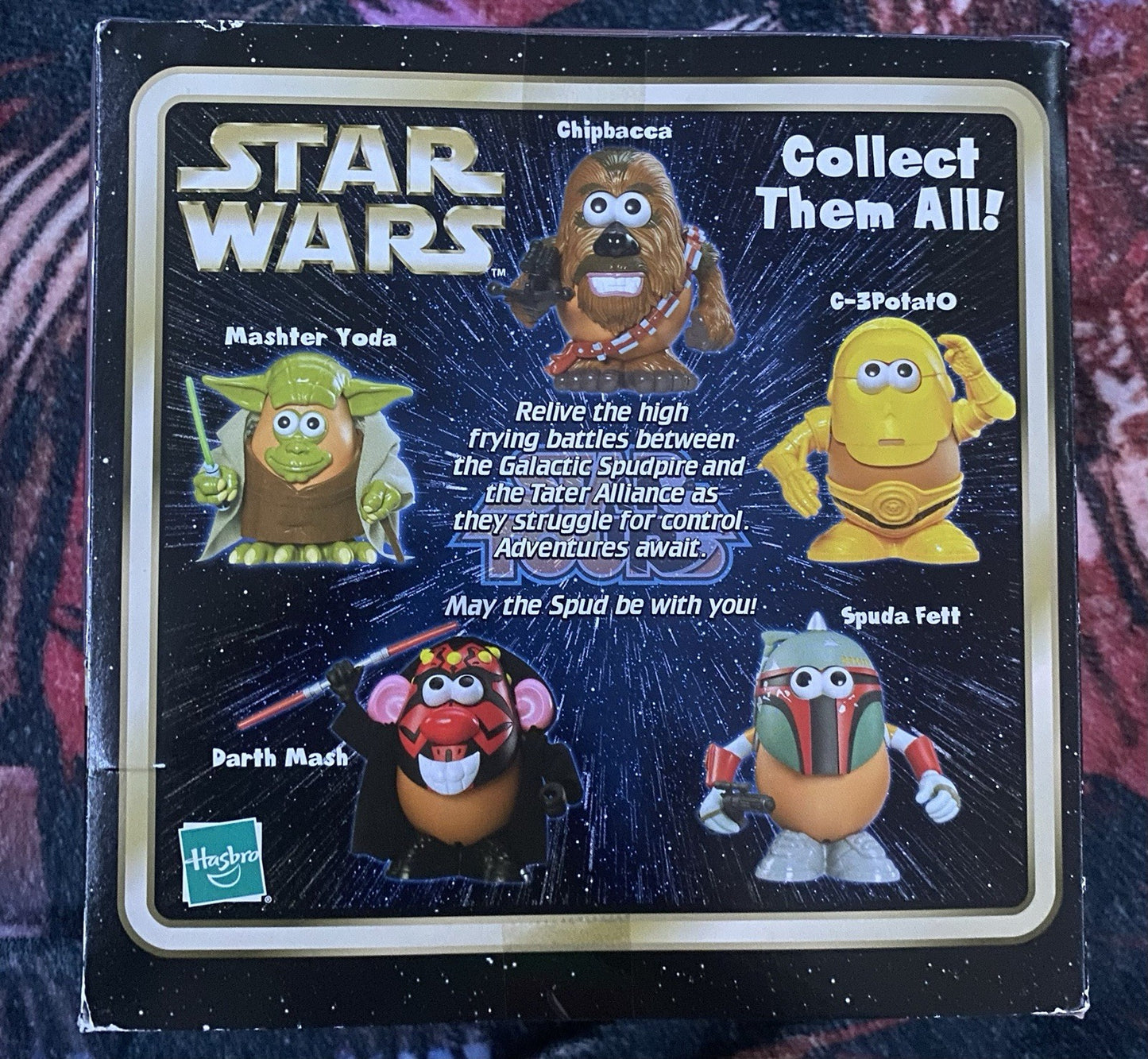 Mr. Potato Head Playskool Master Mashter Yoda Figure Star Wars Tours Hasbro New