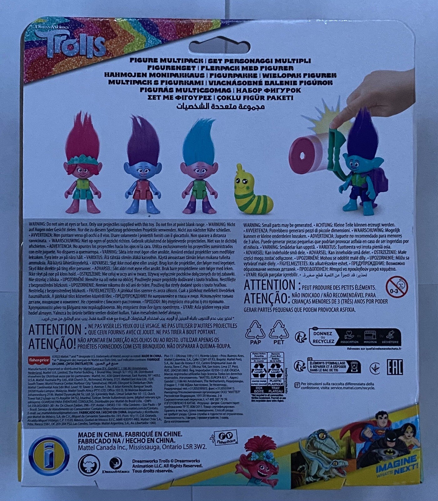Imaginext DreamWorks Trolls Figure Multipack Playset - 7 Pieces NEW