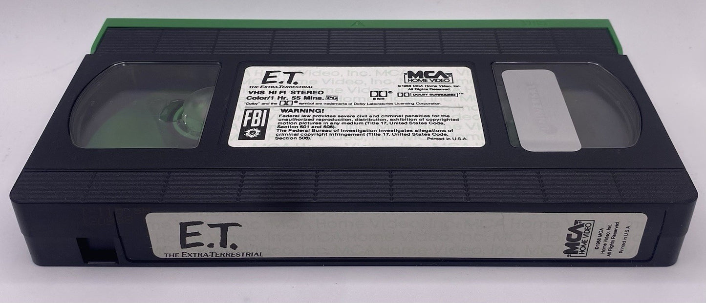 E.T. the Extra-Terrestrial VHS 1988