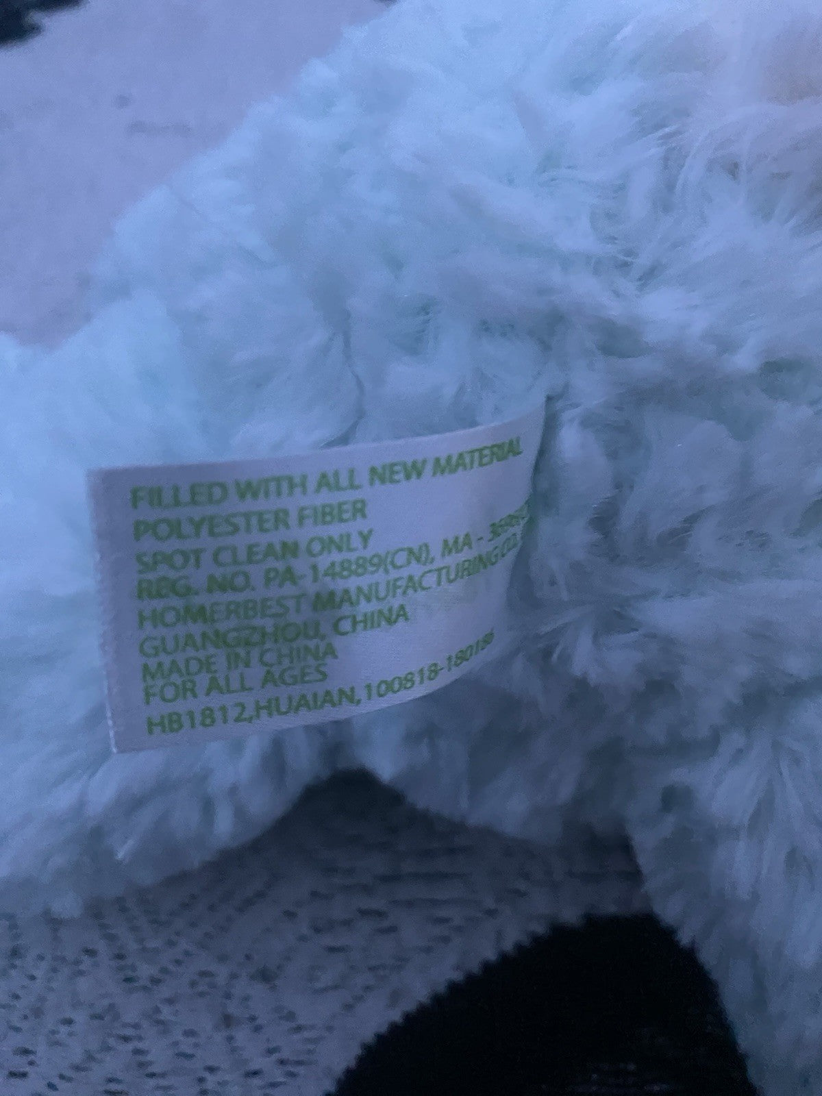 Sky Blue Plush Stuff Bunnie Hamerbest