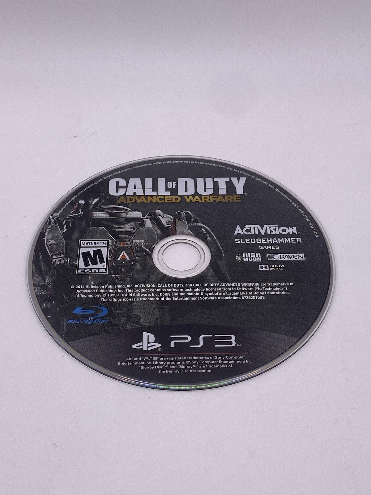 Call of Duty: Advanced Warfare (Sony PlayStation 3, 2014)