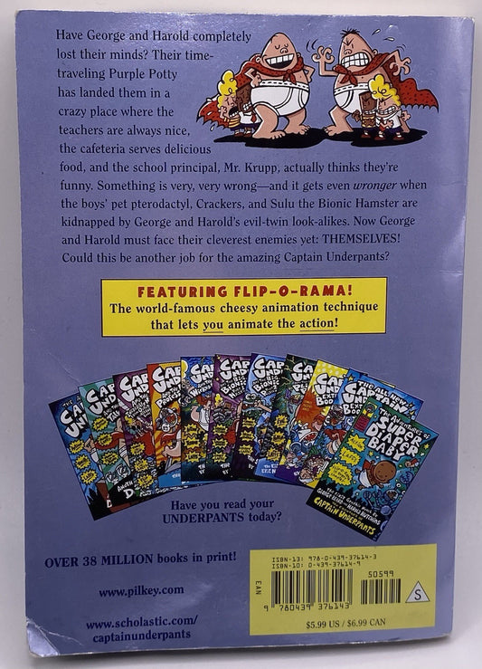 Captain Underpants and the Preposterous Plight of the Purple Potty People by Dav