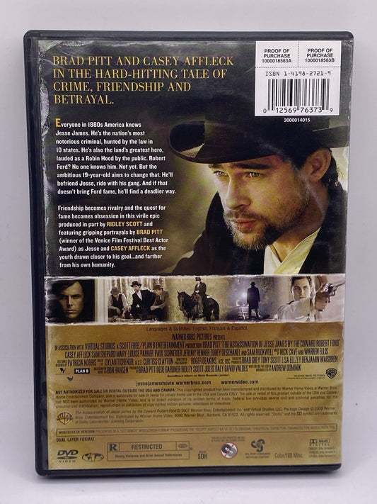 The Assassination of Jesse James by the Coward Robert Ford (DVD, 2007)