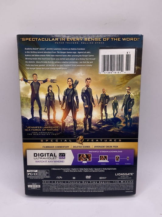 The Hunger Games: Catching Fire (DVD, 2013)