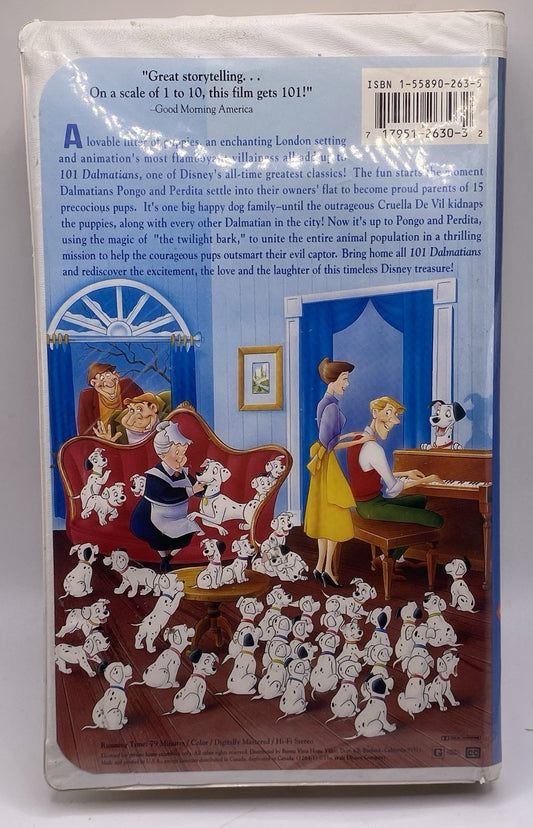 101 Dalmatians (VHS, 1992)