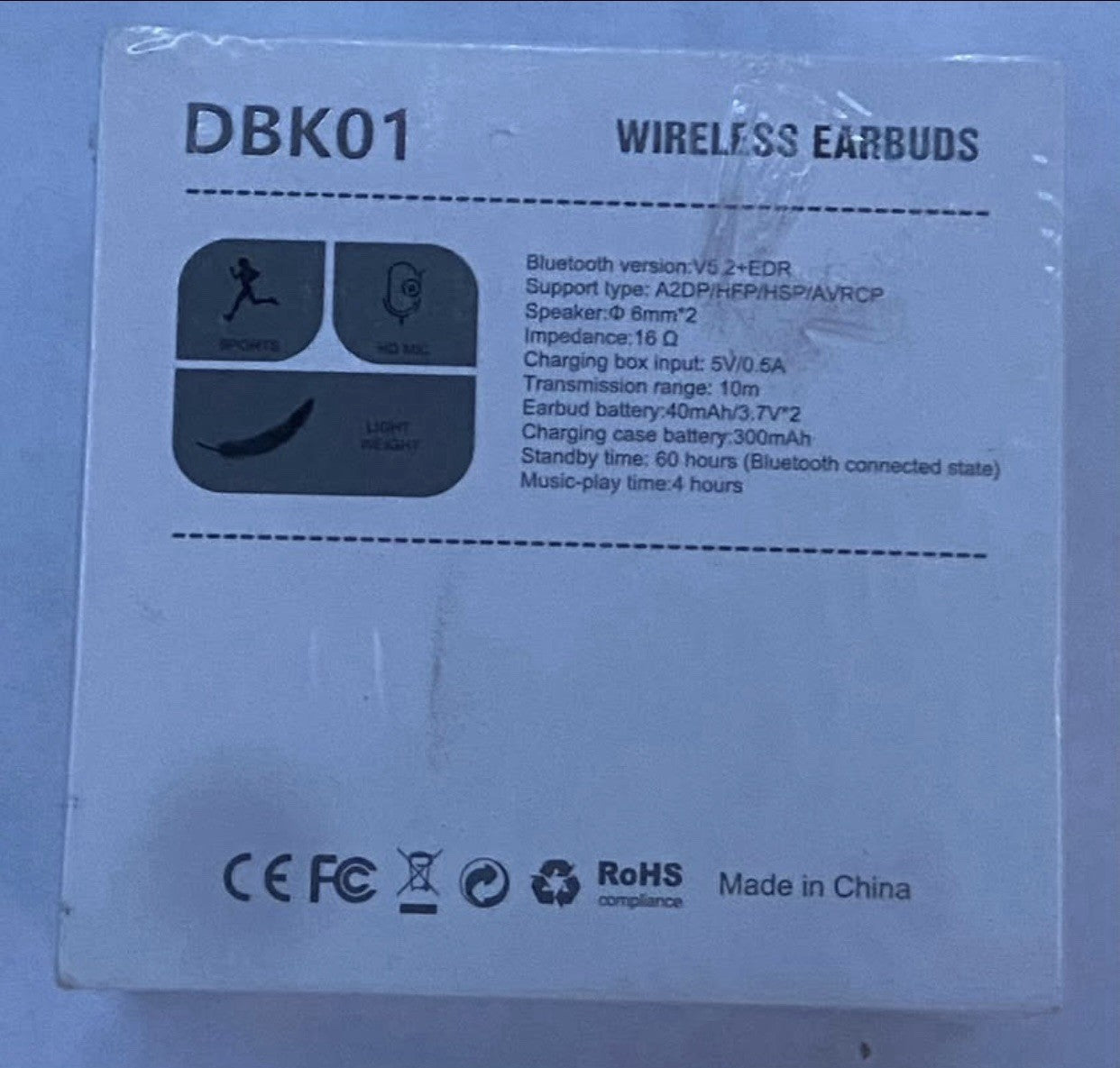 Lanteso DBK01 WIRELESS EARBUDS