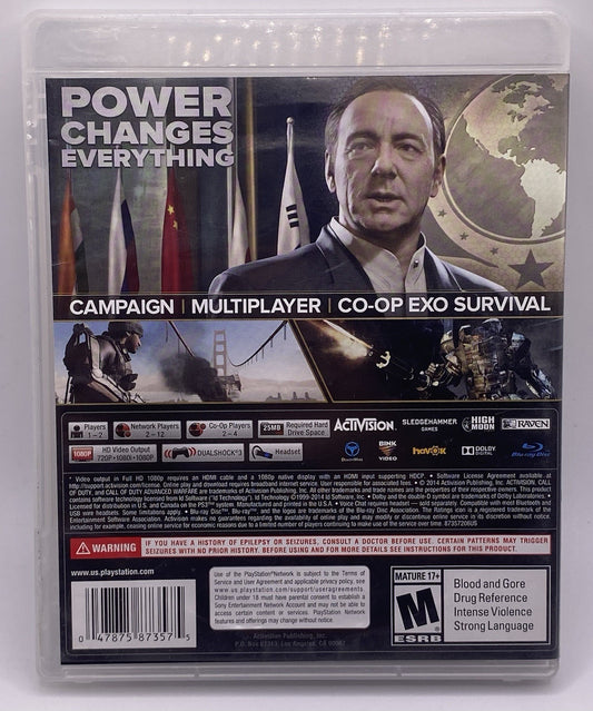 Call of Duty: Advanced Warfare (Sony PlayStation 3, 2014)
