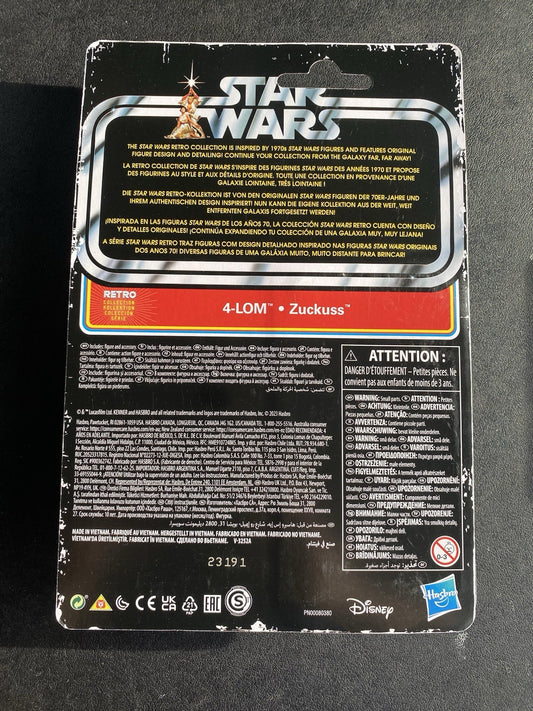 New Star Wars 4-Lom Retro Collection Action Figure Kenner Empire Strikes Back