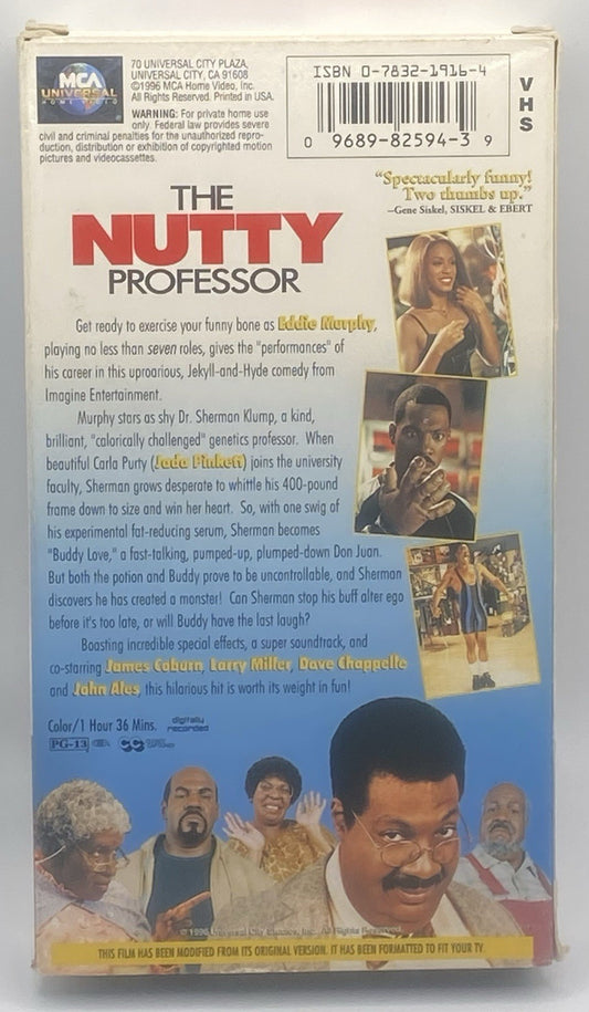 The Nutty Professor (VHS, 1996)