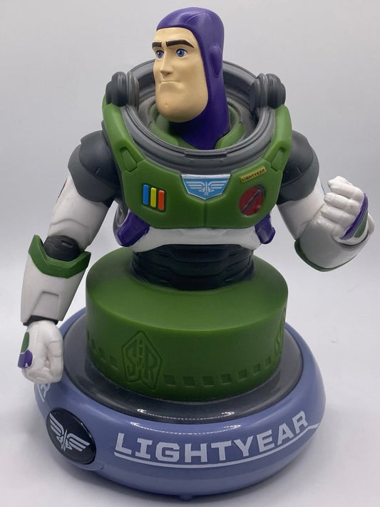 Disney Pixar Toy Story Buzz Lightyear Night Light 8" 2019 Works Green Purple