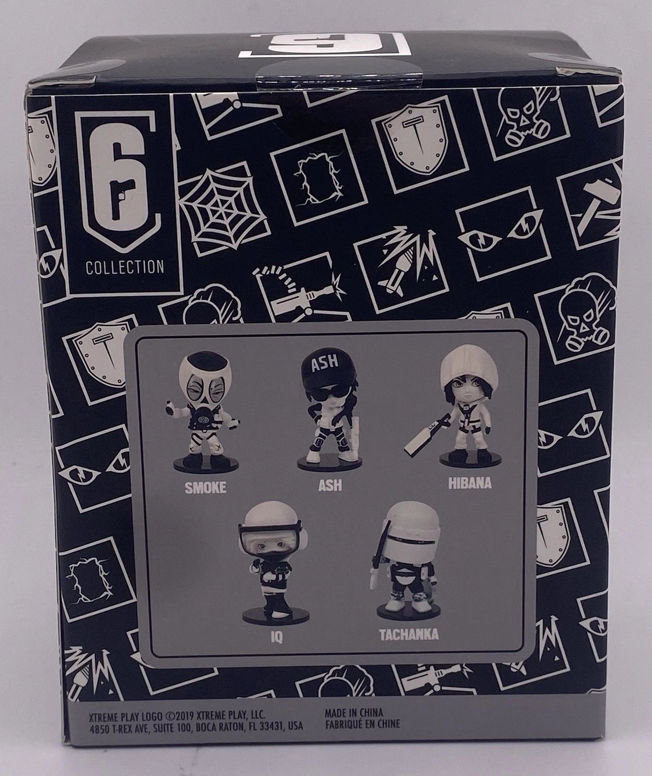 Ubisoft Rainbow Six Collection Chibi Tachanka Vinyl Figure Black And White