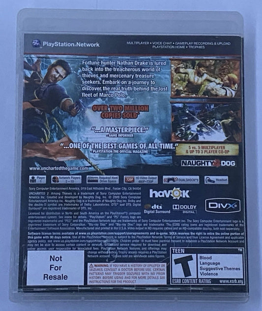 Uncharted 2: Among Thieves - Sony PlayStation 3