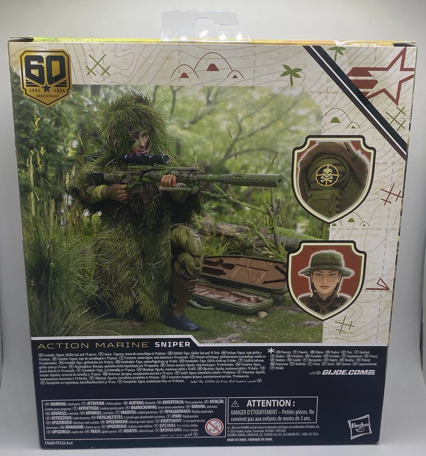 G.I. Joe Classified Series 60th Anniversary Marine Sniper 6" Action Figure