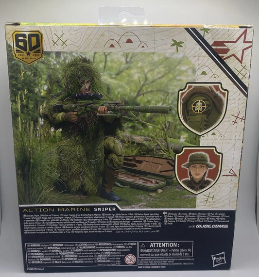 G.I. Joe Classified Series 60th Anniversary Marine Sniper 6" Action Figure