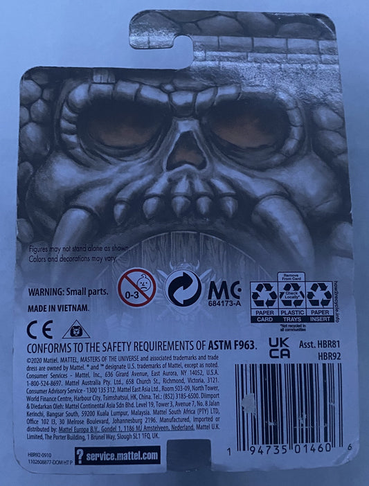 2020 MATTEL MASTERS OF THE UNIVERSE ETERNIA MINIS ANTI-ETERNIA RAM MAN (#HBR92)