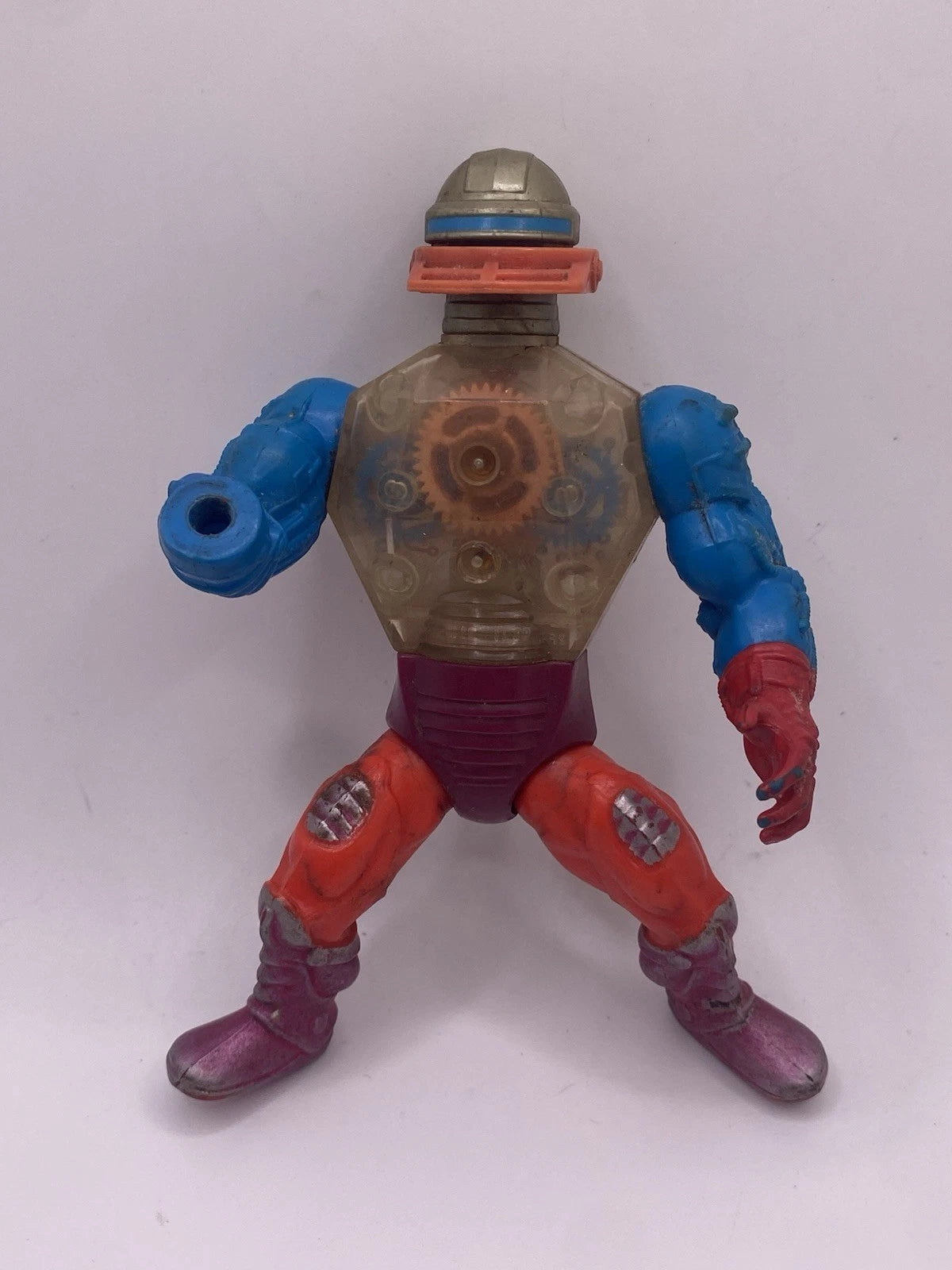 Vintage 1984 MOTU He-Man Masters Of The Universe Roboto Action Figure Toy Robot