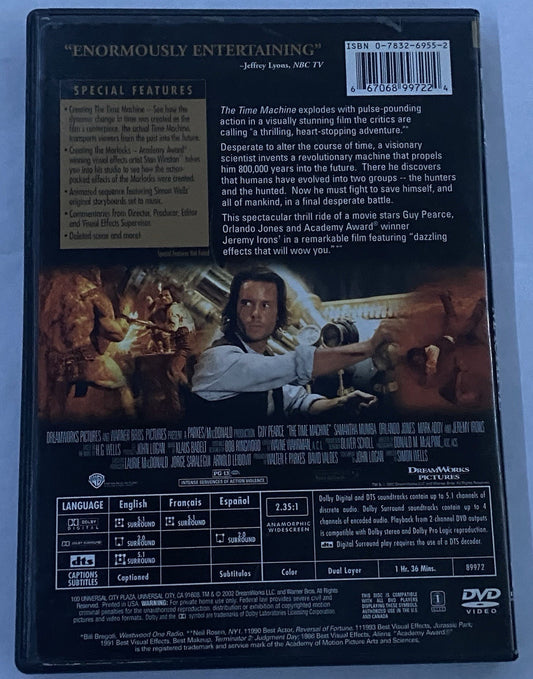 Time Machine (2002) (DVD, 2002)