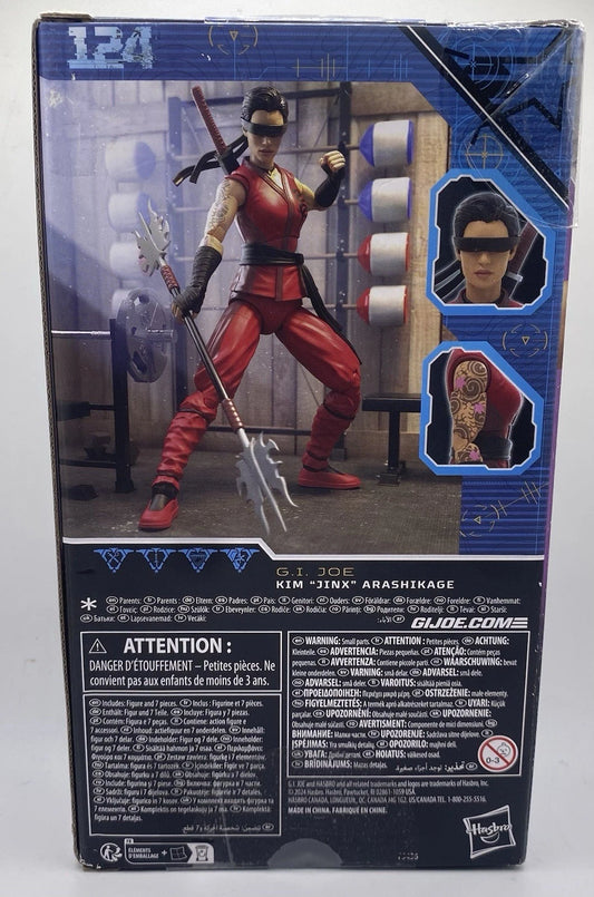 GI Joe Classified Series Jinx Kim Arashikage 6" Action Figure 2024 Hasbro New