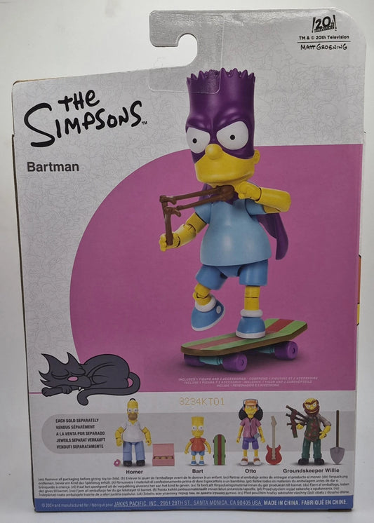 The Simpsons Bartman Action Figure, 5 Inches Tall, Exclusive