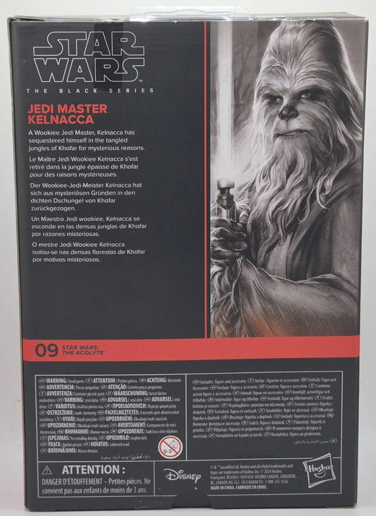 HASBRO STAR WARS: THE ACOLYTE BLACK SERIES 09 JEDI MASTER KELNACCA ACTION FIGURE