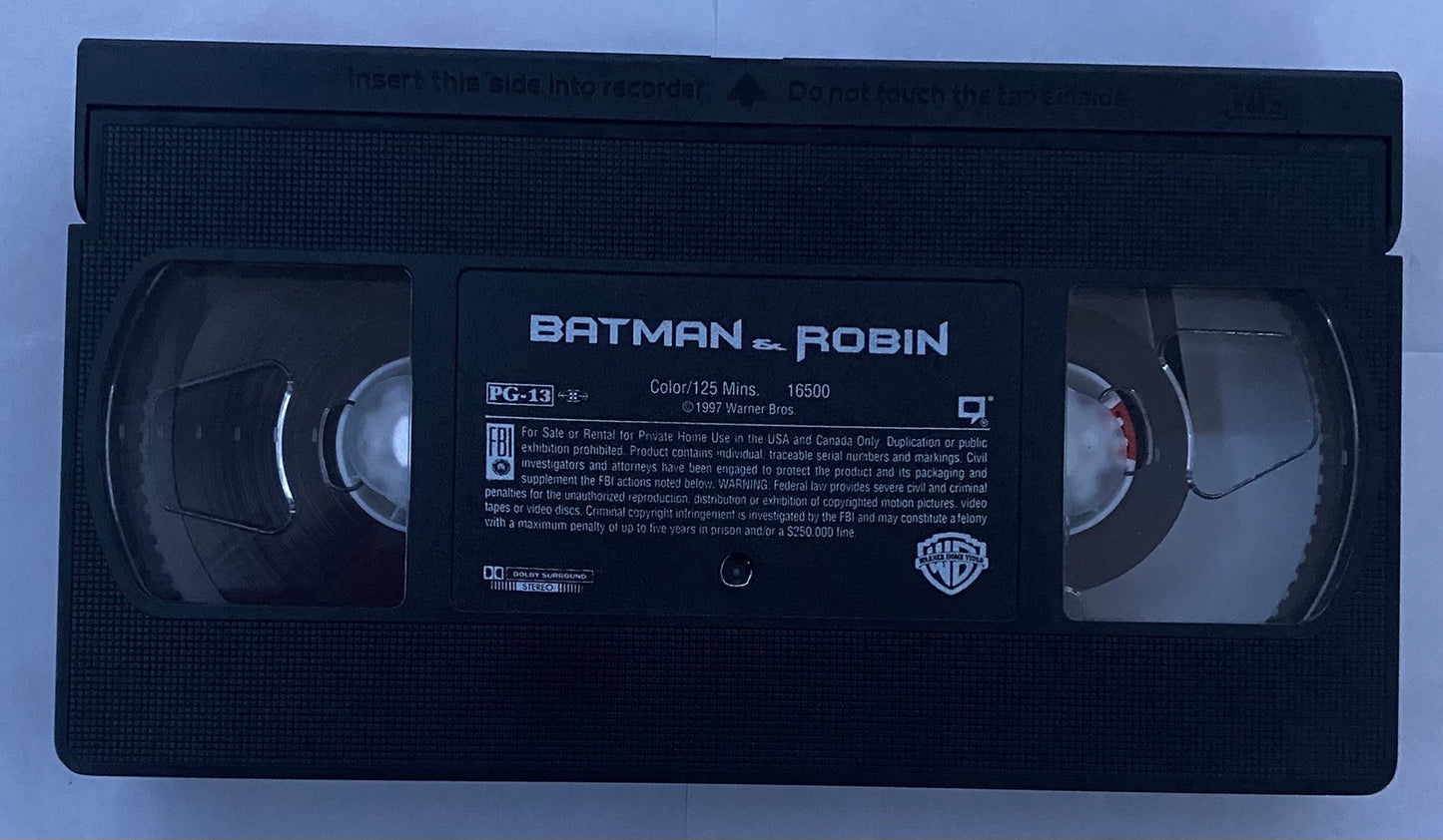 Batman Robin (VHS, 1997)