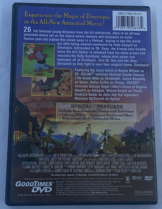 Quest for the Ruby Sunstone (DVD, 2004)